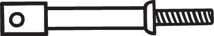 BOSAL 258-788 Bolt, exhaust system