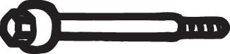 Bolt, exhaust system BOSAL 258-791