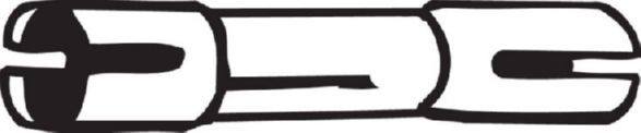 BOSAL 265-131 Pipe Connector, exhaust system
