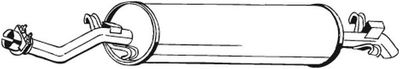 Rear Muffler BOSAL 278-093