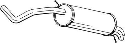 Rear Muffler BOSAL 278-107