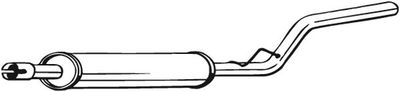 Centre Muffler BOSAL 278-315