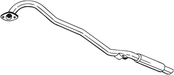 BOSAL 278-551 Rear Muffler