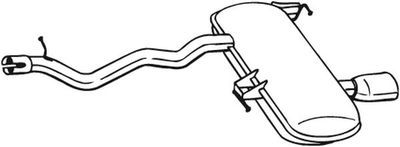 Rear Muffler BOSAL 278-673