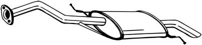 Rear Muffler BOSAL 278-837