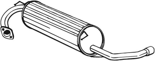 BOSAL 278-839 Rear Muffler
