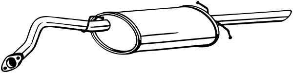 BOSAL 278-875 Rear Muffler