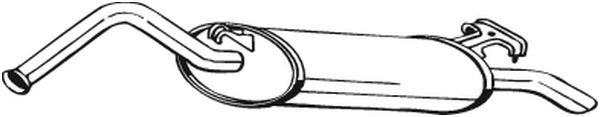 BOSAL 278-975 Rear Muffler