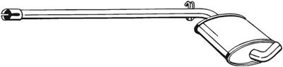 Centre Muffler BOSAL 279-695