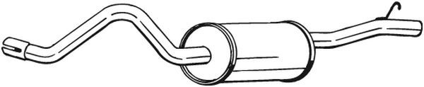 BOSAL 279-765 Rear Muffler