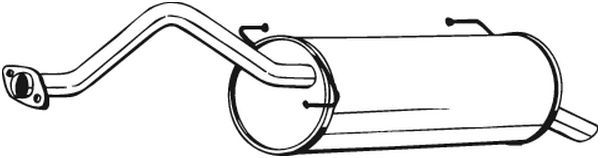 BOSAL 279-015 Rear Muffler