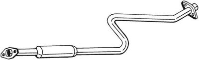 Centre Muffler BOSAL 279-033