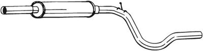 Centre Muffler BOSAL 279-119