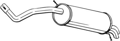 Rear Muffler BOSAL 279-537