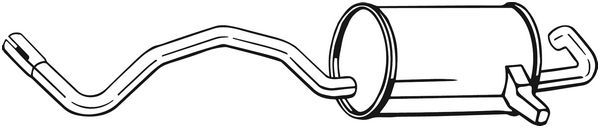 BOSAL 279-549 Rear Muffler