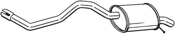 BOSAL 279-637 Rear Muffler