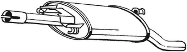 BOSAL 279-653 Rear Muffler