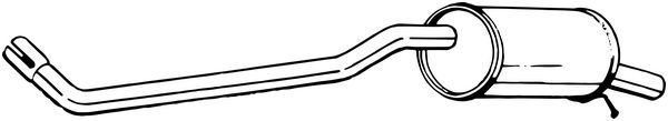 BOSAL 279-671 Rear Muffler