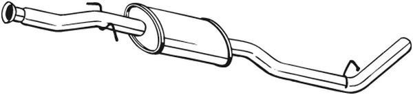 BOSAL 279-701 Centre Muffler