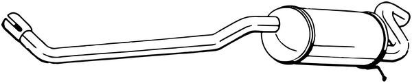 BOSAL 279-783 Rear Muffler