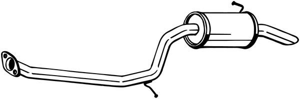 BOSAL 279-787 Rear Muffler