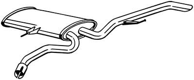 Rear Muffler BOSAL 279-869