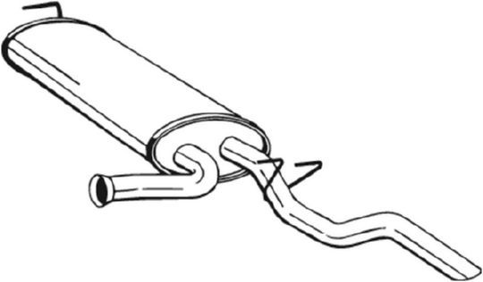 BOSAL 279-911 Rear Muffler