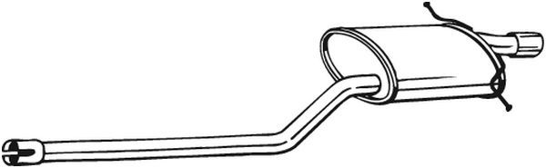 BOSAL 280-241 Rear Muffler