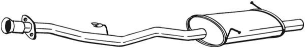 BOSAL 280-005 Rear Muffler