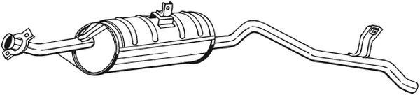 BOSAL 280-025 Rear Muffler
