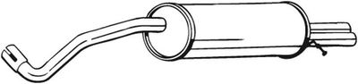 Rear Muffler BOSAL 280-137