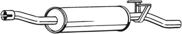 BOSAL 280-171 Centre Muffler