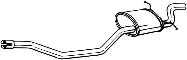 BOSAL 280-253 Rear Muffler