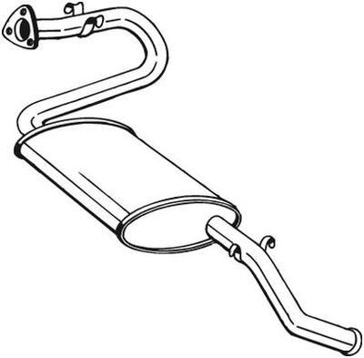 Rear Muffler BOSAL 280-273