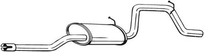 Rear Muffler BOSAL 281-519