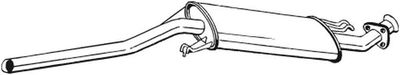Centre Muffler BOSAL 281-101