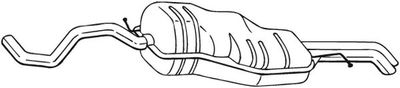 Rear Muffler BOSAL 281-531