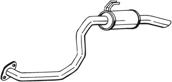 BOSAL 281-653 Rear Muffler
