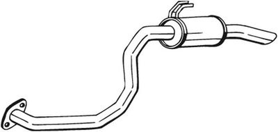 Rear Muffler BOSAL 281-653