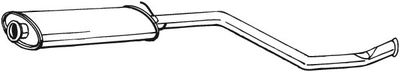 Centre Muffler BOSAL 281-665