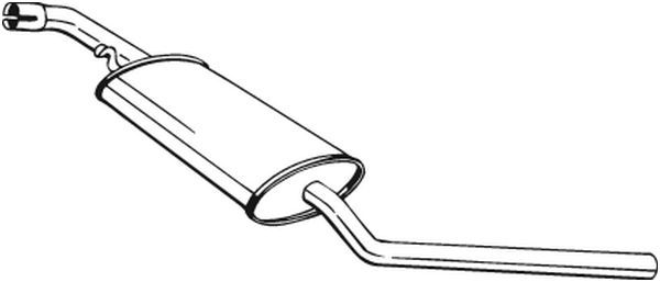 BOSAL 281-737 Centre Muffler