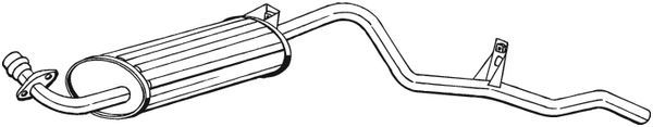 BOSAL 281-837 Rear Muffler