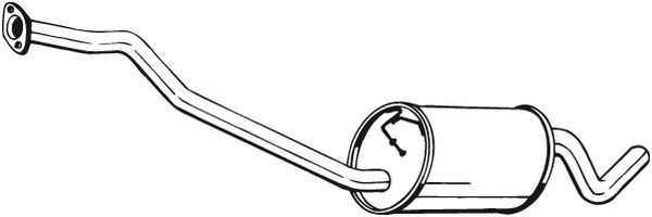 BOSAL 281-845 Centre Muffler
