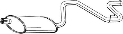 Rear Muffler BOSAL 281-869