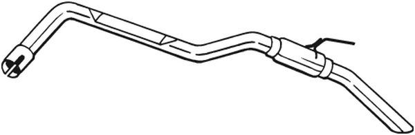 BOSAL 281-881 Rear Muffler