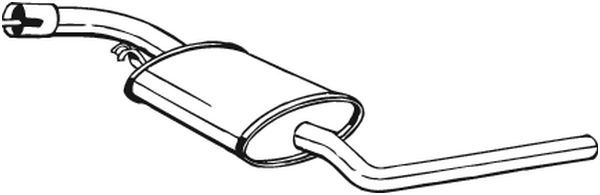 BOSAL 281-891 Centre Muffler