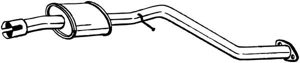 BOSAL 281-971 Centre Muffler