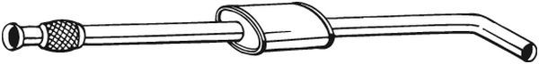 BOSAL 282-427 Centre Muffler