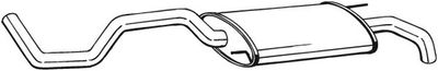 Rear Muffler BOSAL 282-471