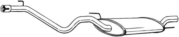 BOSAL 282-683 Rear Muffler